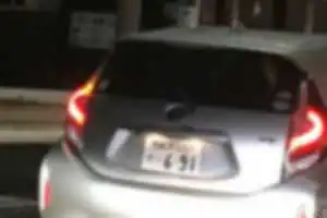 左へのもたれ、2車線またぎ、交差点右折時確認なしの右折（直進車カット）。運転者は高齢者。
どう見ても免許返上案件です。